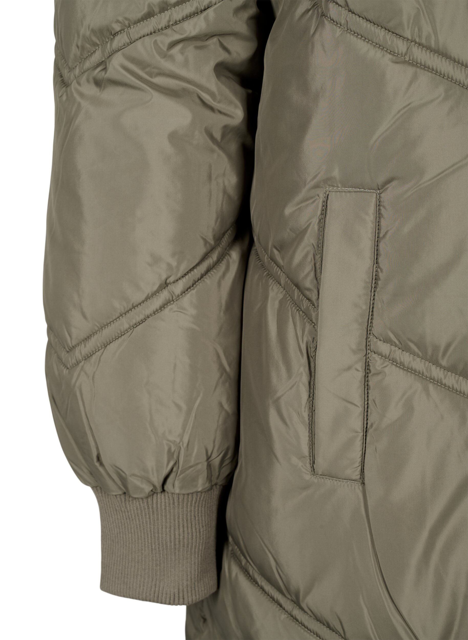 ZizziLange Pufferwinterjacke, Bungee Cord , Packshot image number 3