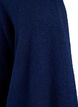 Strickjacke mit Rippenstrick und Taschen, Blau, Packshot image number 2