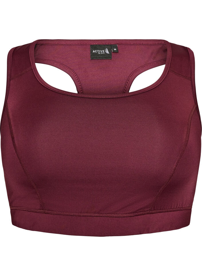 Sport-BH mit Racerback, Rot, Packshot image number 0