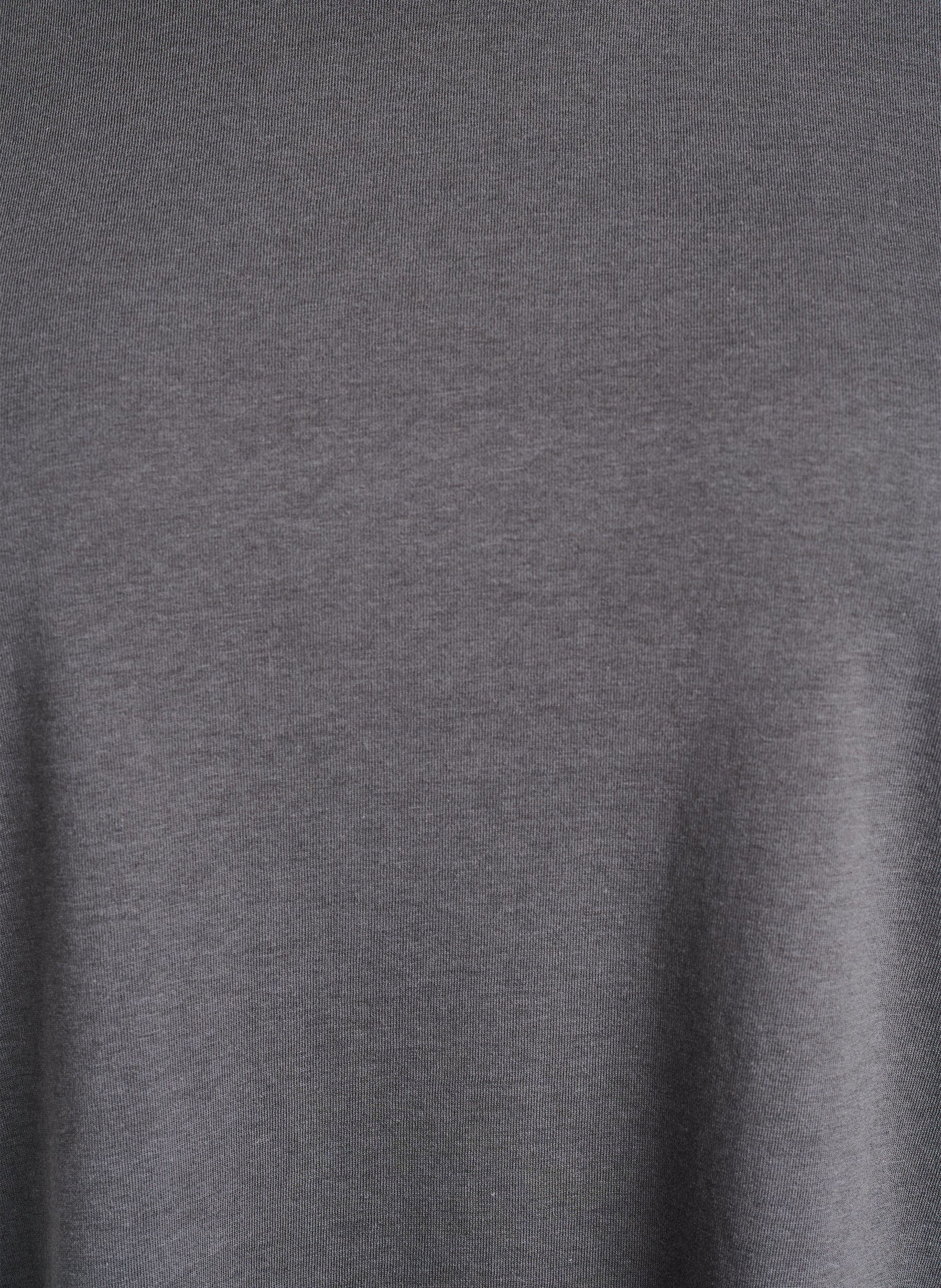 ZizziKurz&auml;rmeliges T-Shirt aus Baumwollmischgewebe, Grau, Packshot image number 2