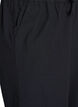 Lockere Hose mit hohem Bund und Taschen, Schwarz, Packshot image number 2