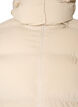 Kurze Steppjacke mit abnehmbarer Kapuze, Vanille, Packshot image number 2