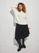 Pullover mit Zopfmuster, Vanille, Model image number 1