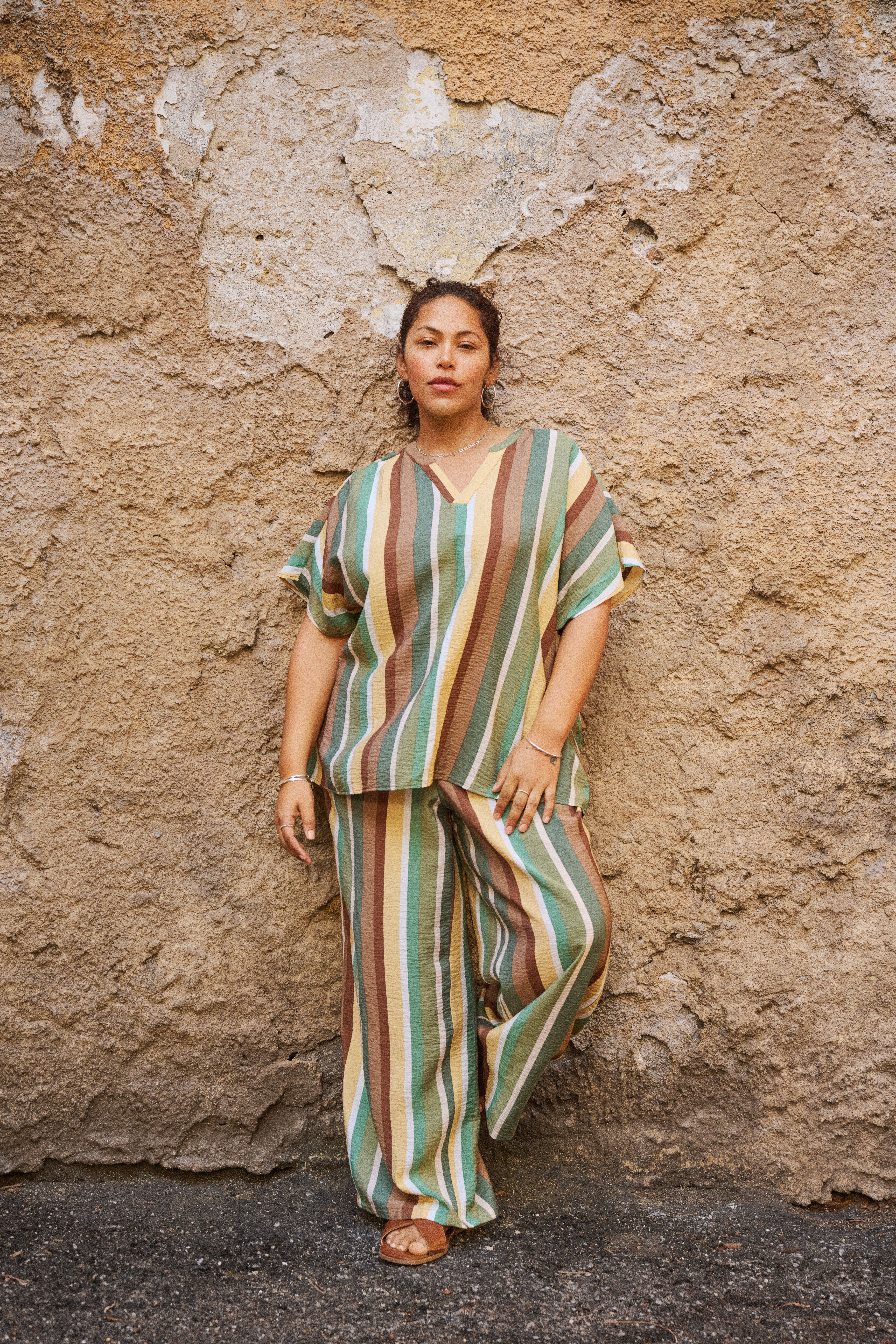 ZizziGestreiftes Set, , Model