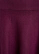 Kurzer Strickrock in A-Linie, Dunkles Bordeaux, Packshot image number 2