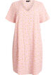 Kleid mit kurzen &Auml;rmeln und V-Ausschnitt, Rot, Packshot image number 0