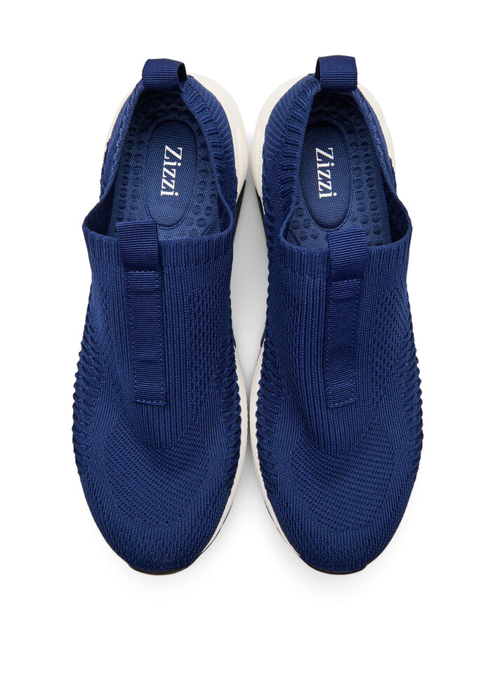 Extra-Weite - Slip-On-Sneaker, Blau, Packshot image number 2
