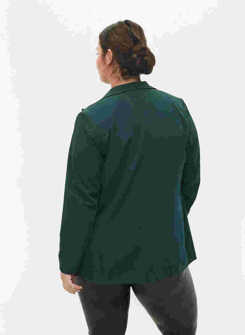 Klassischer Blazer mit Taschen, Scarab, Model image number 1