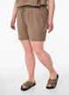 Kurze Hose mit Taschen und elastischem Bund, Braun, Model image number 3