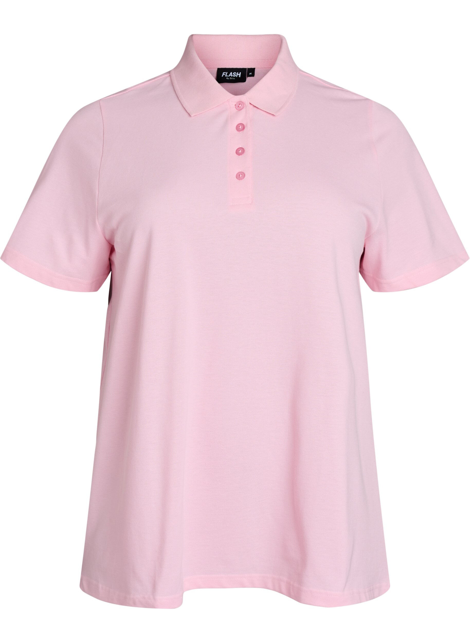 ZizziPoloshirt mit kurzen &Auml;rmeln, Rot, Packshot image number 0