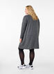 Jerseykleid mit Knöpfen, Dark Grey Melange, Model image number 1