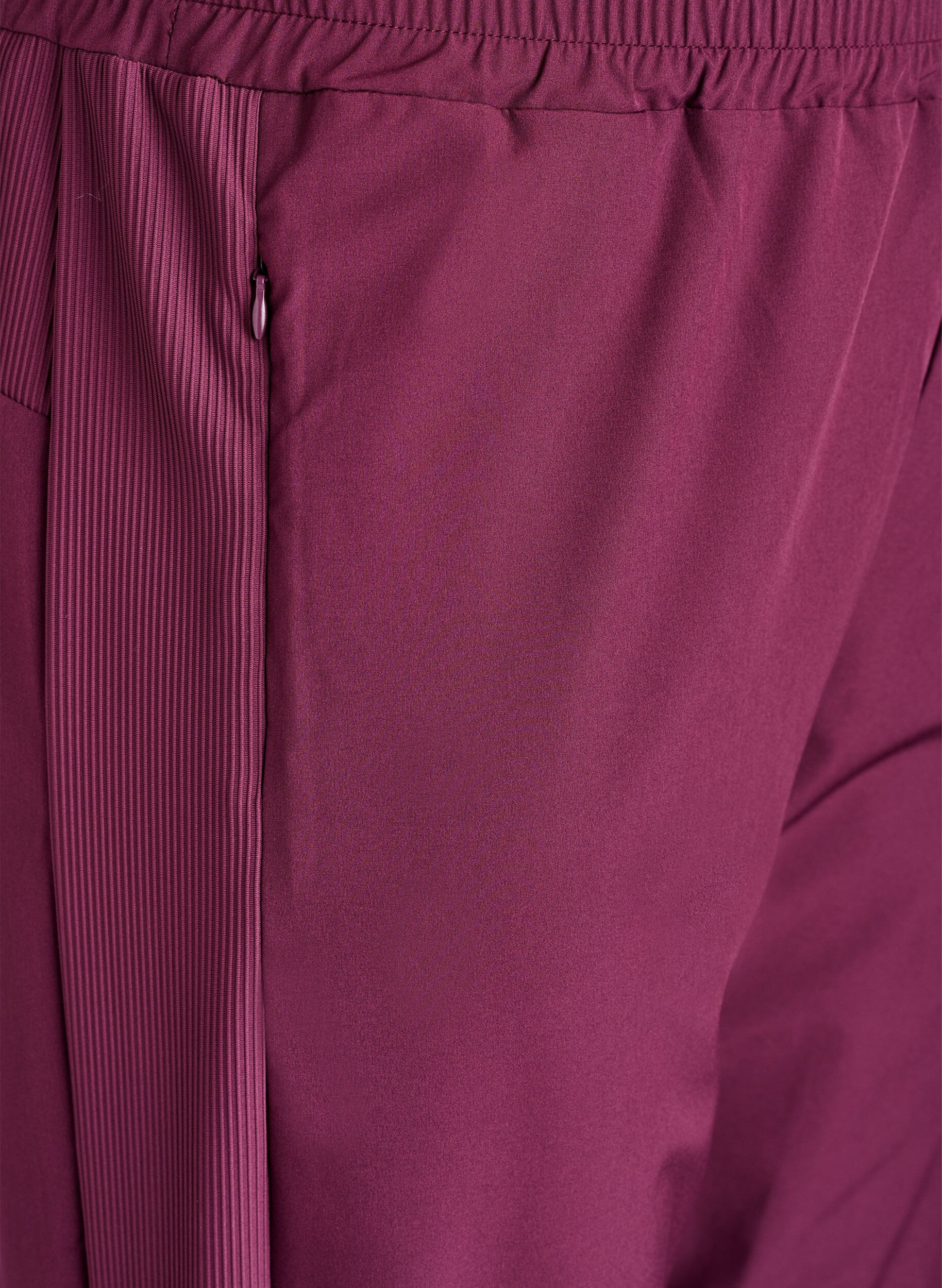 ZizziLeichte Trainingshose mit Taschen, Rot, Packshot image number 2