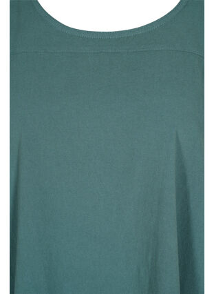 Ärmelloses Kleid aus Baumwolle, Sea Pine, Packshot image number 2