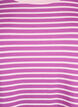 T-Shirt mit TENCEL&trade; Lyocell und Streifen, Lila, Packshot image number 2