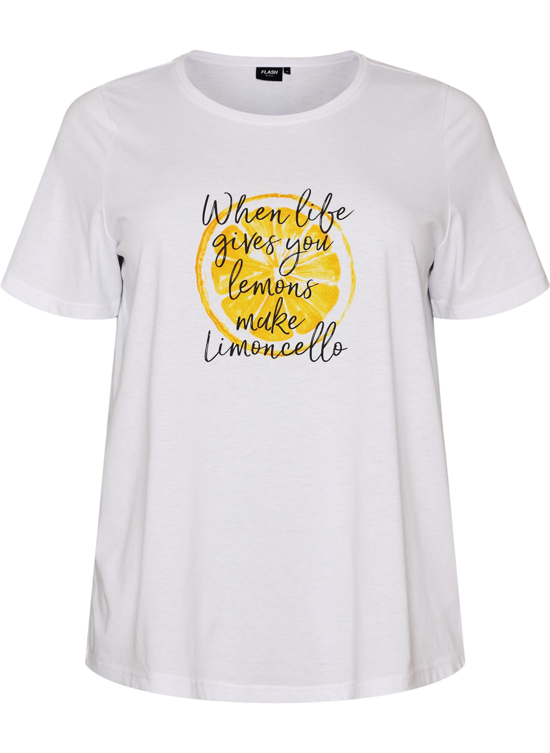 ZizziT-Shirt mit Print, Wei&szlig;, Packshot image number 0