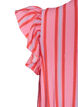 Gestreiftes Midikleid mit Empire-Schnitt und R&uuml;schen, Pink, Packshot image number 3