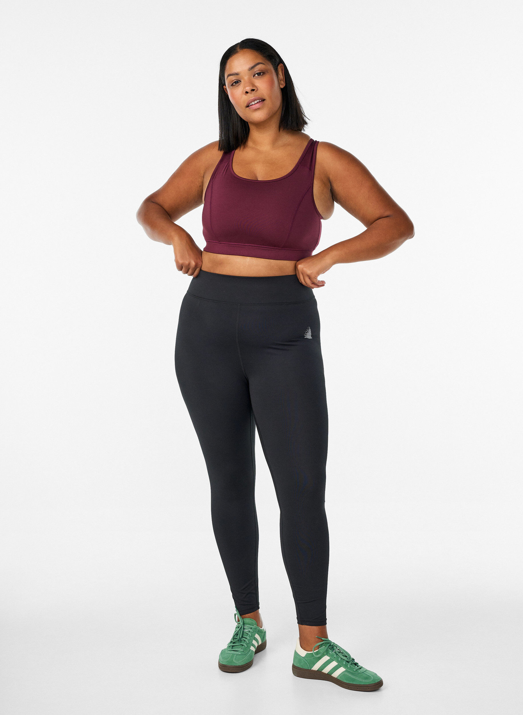 ZizziSport-BH mit Racerback, Rot, Model image number 1