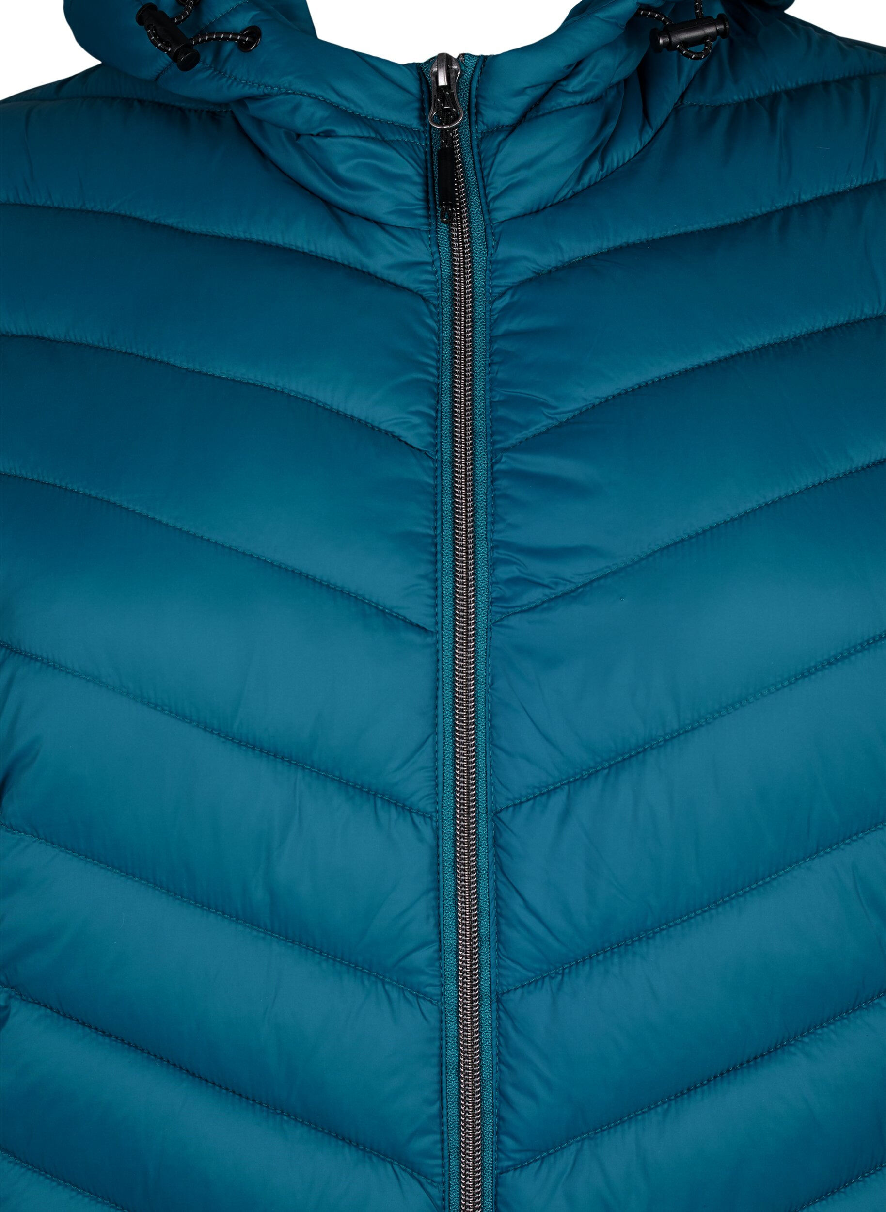 ZizziLeichte Jacke mit Kapuze, Petrol, Packshot image number 2