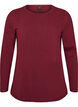 Basic Bluse aus Jersey mit langen &Auml;rmeln, Rot, Packshot image number 0