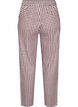 Baumwoll-Pyjamahose mit hohem Bund, Rot, Packshot image number 1
