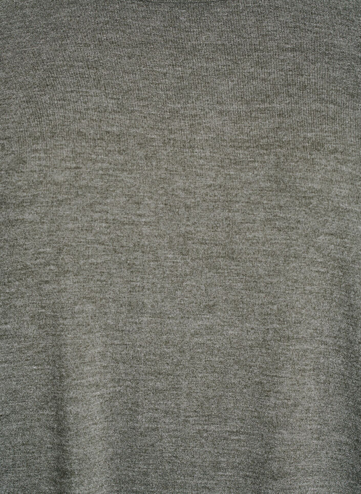 FLASH – Bluse aus Jersey mit 3/4-Ärmeln , Grün, Packshot image number 2