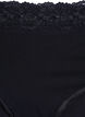 2er-Pack Baumwollslips mit Spitze, Schwarz, Packshot image number 2