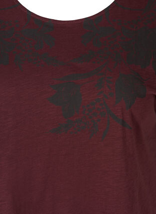 T-Shirt mit Print, Port Royal w. Black, Packshot image number 2