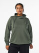 Sweatshirt mit Stehkragen und Taschen, Gr&uuml;n, Model image number 0