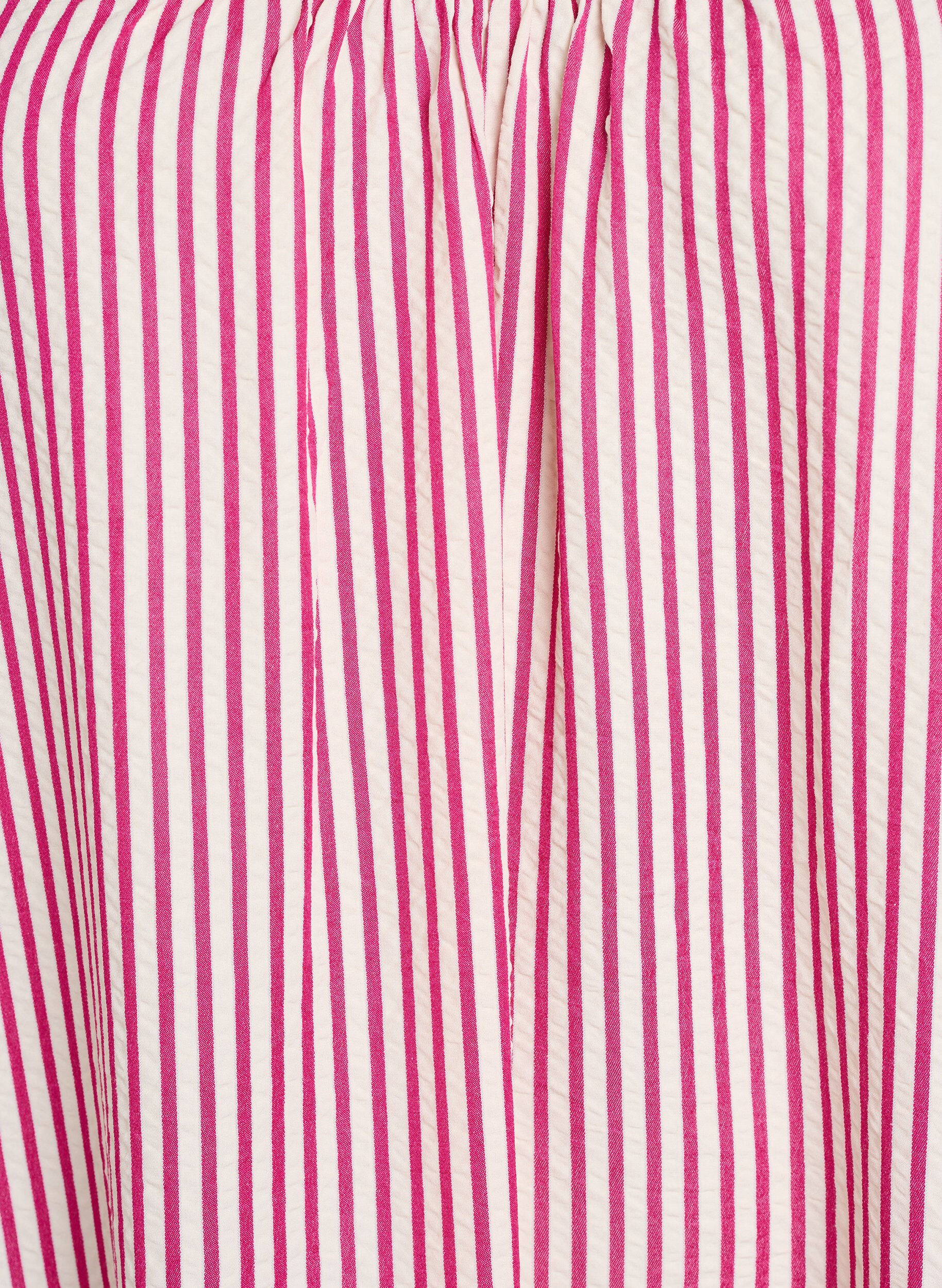 ZizziSommerkleid mit Streifen und A-Linie, Pink, Packshot image number 2