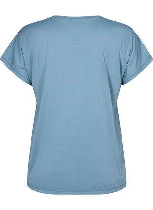 Kurzarm Trainingsshirt, Smoke Blue, Packshot image number 1