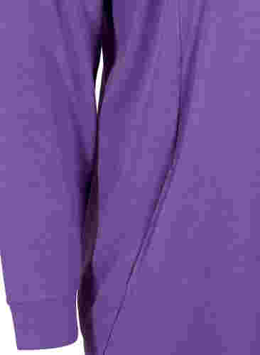 Pulloverkleid mit V-Ausschnitt, Deep Lavender, Packshot image number 2
