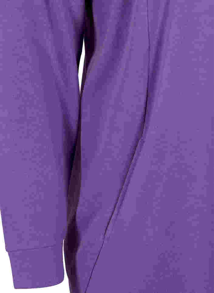 Pulloverkleid mit V-Ausschnitt, Deep Lavender, Packshot image number 2