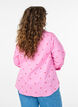 Hemdbluse mit Streifen und Herzen, Pink, Model image number 2