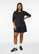 Trainingsshirt mit 3/4-&Auml;rmeln, Schwarz, Model image number 1