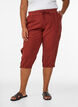 Capri-Hose aus Baumwolle, Rot, Model image number 2