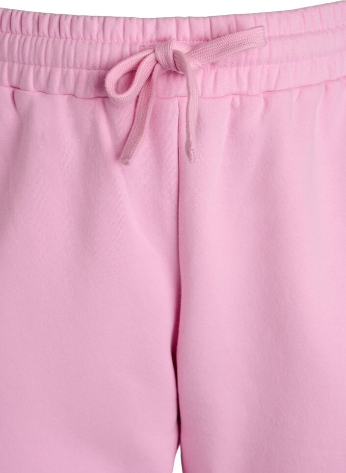 Sweathose mit hoher Taille, Pink, Packshot image number 2
