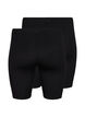 2er-Pack Radlershorts aus Viskose, Schwarz, Packshot image number 1