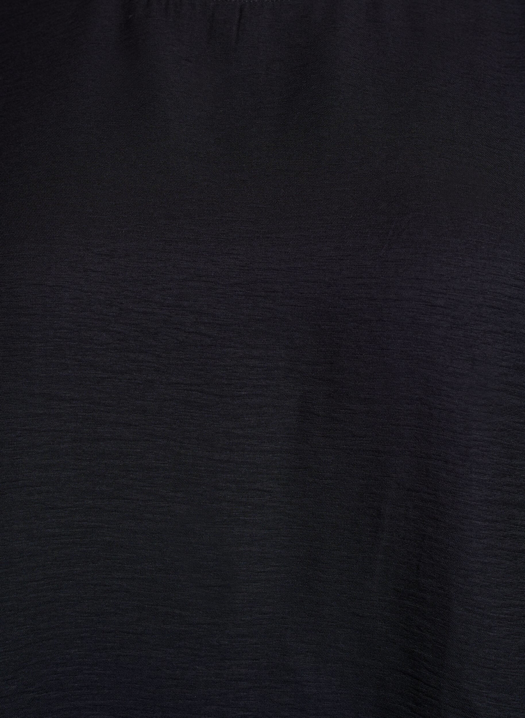 ZizziBluse mit kurzen, weiten &Auml;rmeln, Schwarz, Packshot image number 2