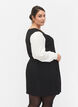 Langärmeliges Kleid aus Viskose, Black w. Cloud D., Model image number 1