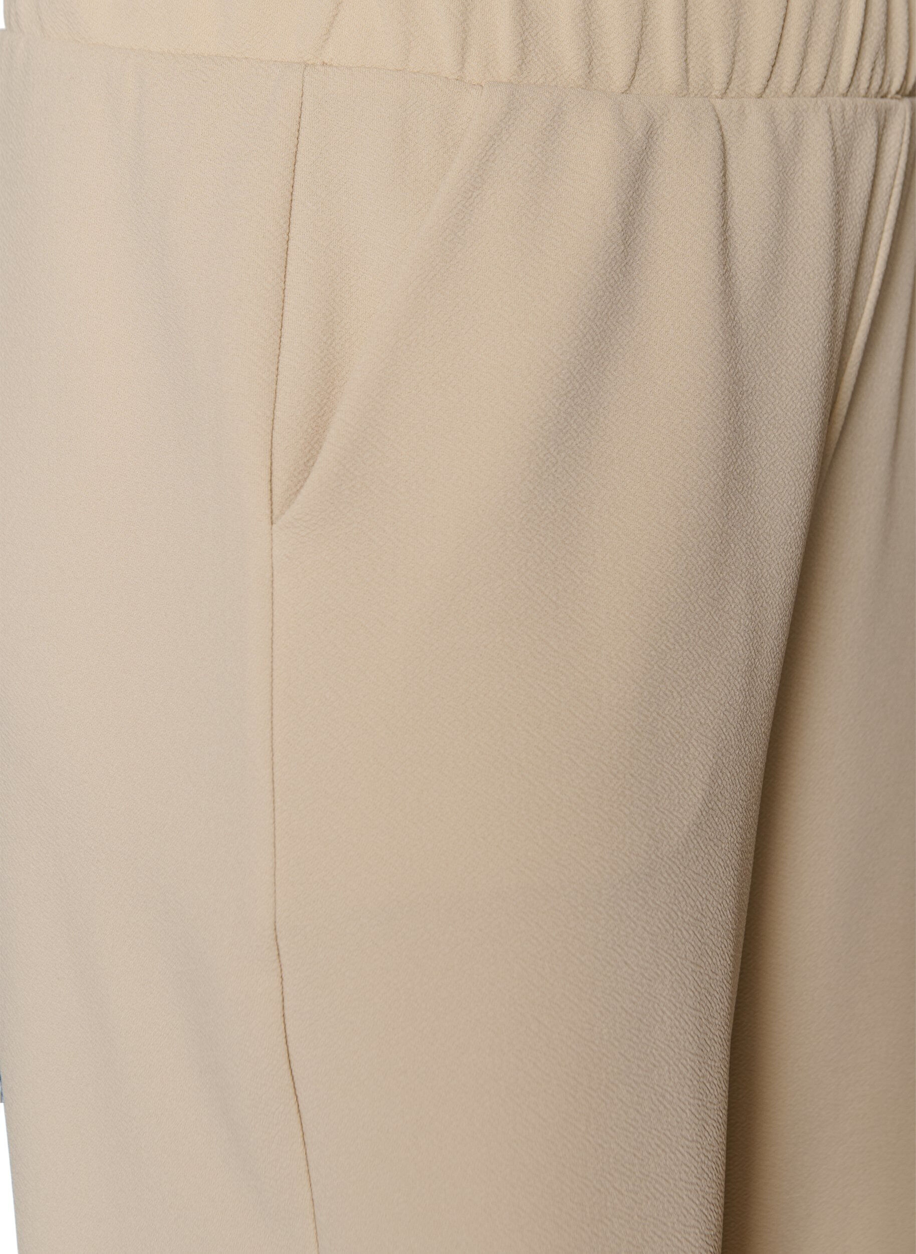 ZizziLose Hose mit 7/8-L&auml;nge, Beige, Packshot image number 2