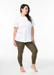 Basic Leggings aus Viskose, Gr&uuml;n, Model image number 1