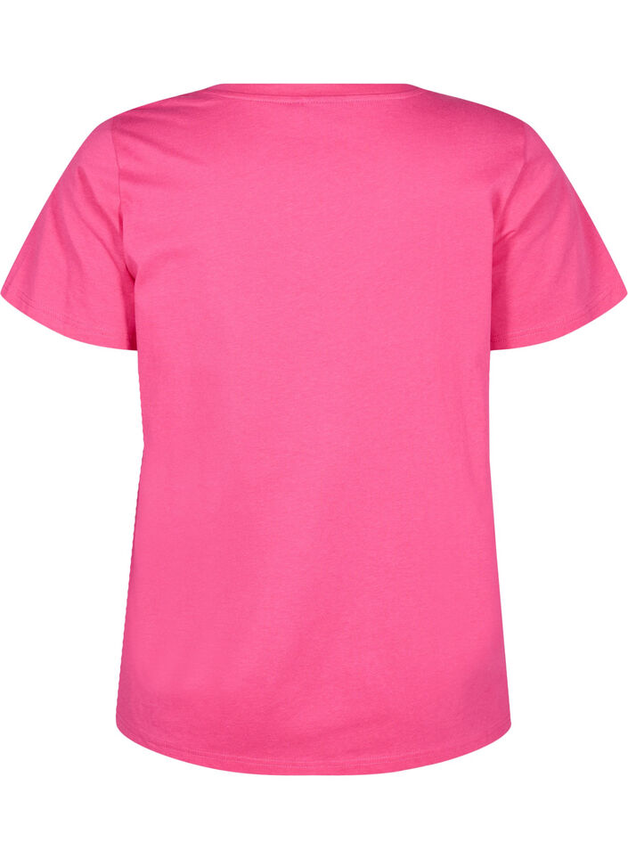 Baumwoll-T-Shirt mit Motiv, Raspb. w. Strawberry, Packshot image number 1