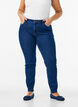 Slim Fit Emily Jeans mit normaler Taille, Dark blue, Model image number 2