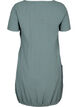 Kurzarm Kleid aus Baumwolle, Gr&uuml;n, Packshot image number 1