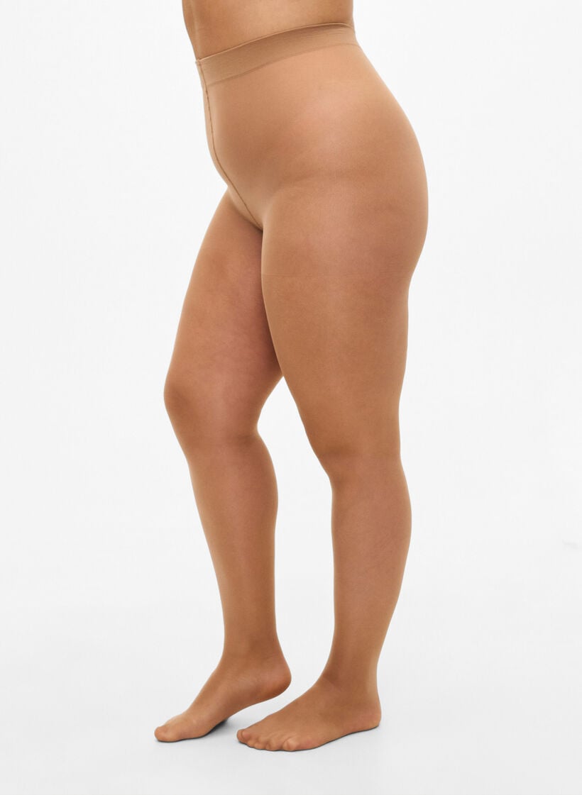Matte Strumpfhosen in 30 Denier, Beige, Model image number 0