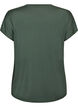 Einfarbiges Trainings-T-Shirt, Gr&uuml;n, Packshot image number 1