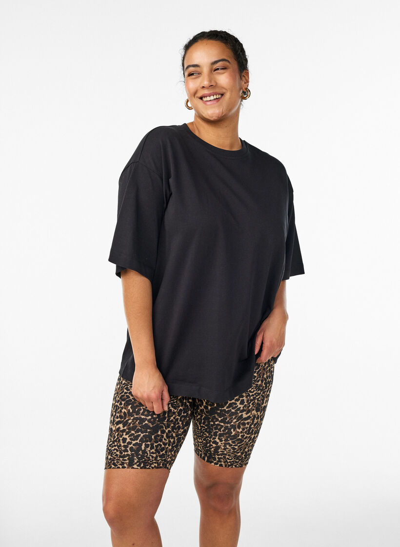 2er-Pack Radlershorts, Braun, Model image number 0