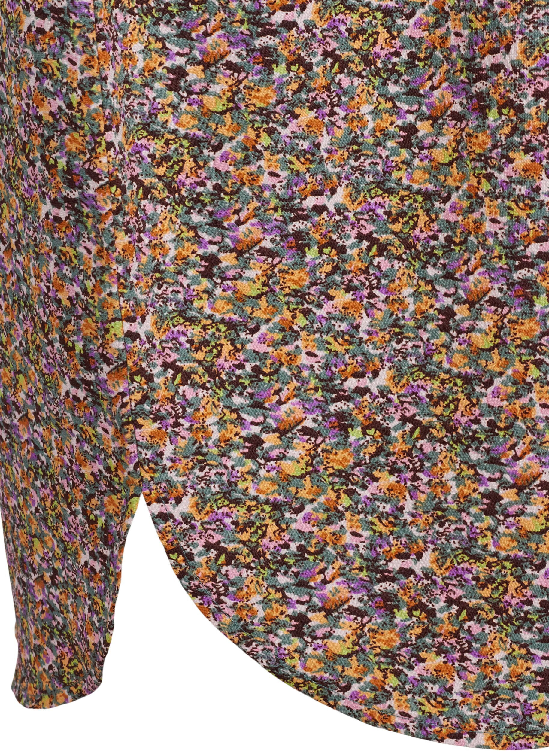 ZizziFLASH - Hemdkleid mit Print, Multi Ditsy, Packshot image number 3