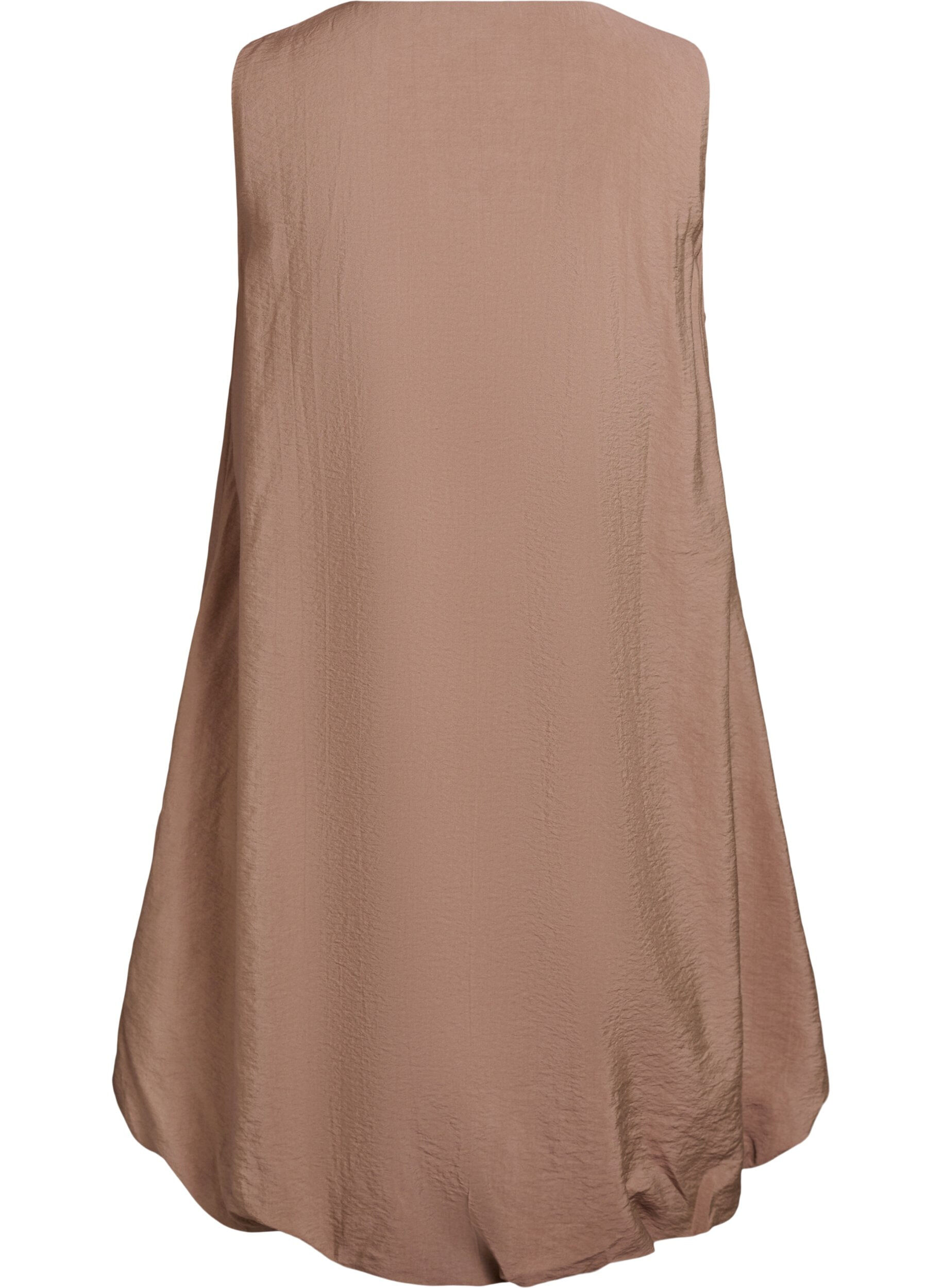ZizziKnielanges Ballonkleid mit Taschen, Braun, Packshot image number 1