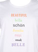 FLASH - T-Shirt mit Motiv, Bright White, Packshot image number 2